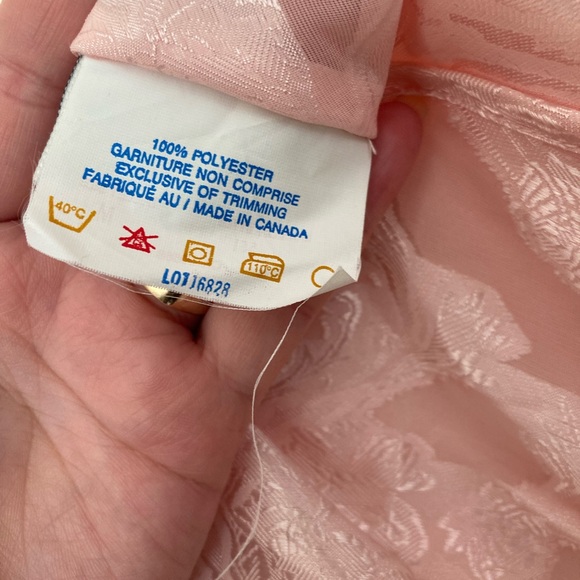 Gloria Vanderbilt Vintage Pink Lace Tank - Picture 7 of 10